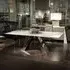 Butterfly Dining Table - Marble, Stainless Steel