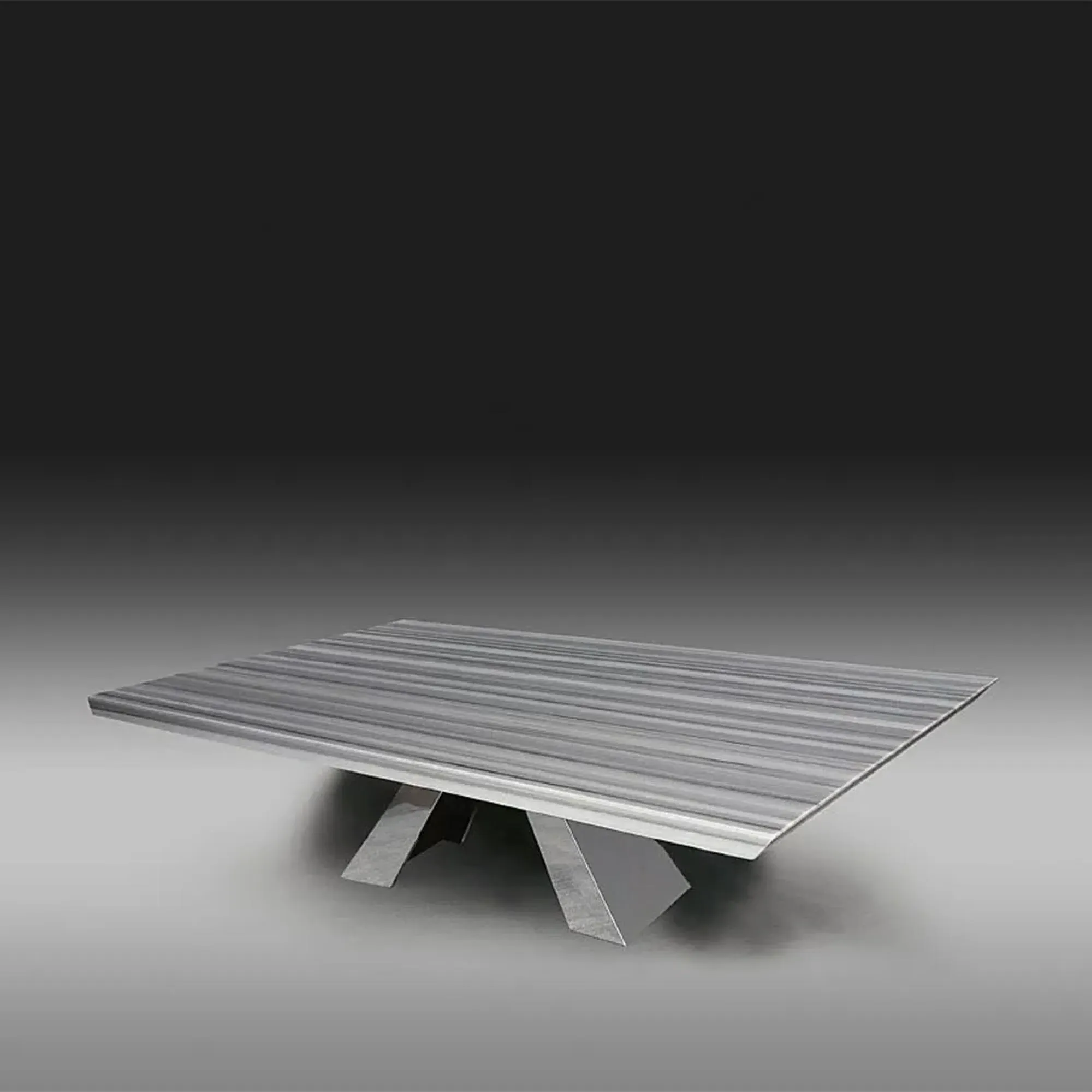 Butterfly Occasional Table - Marble, Stainless Steel