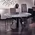 Butterfly Round Dining Table - Marble, Stainless Steel