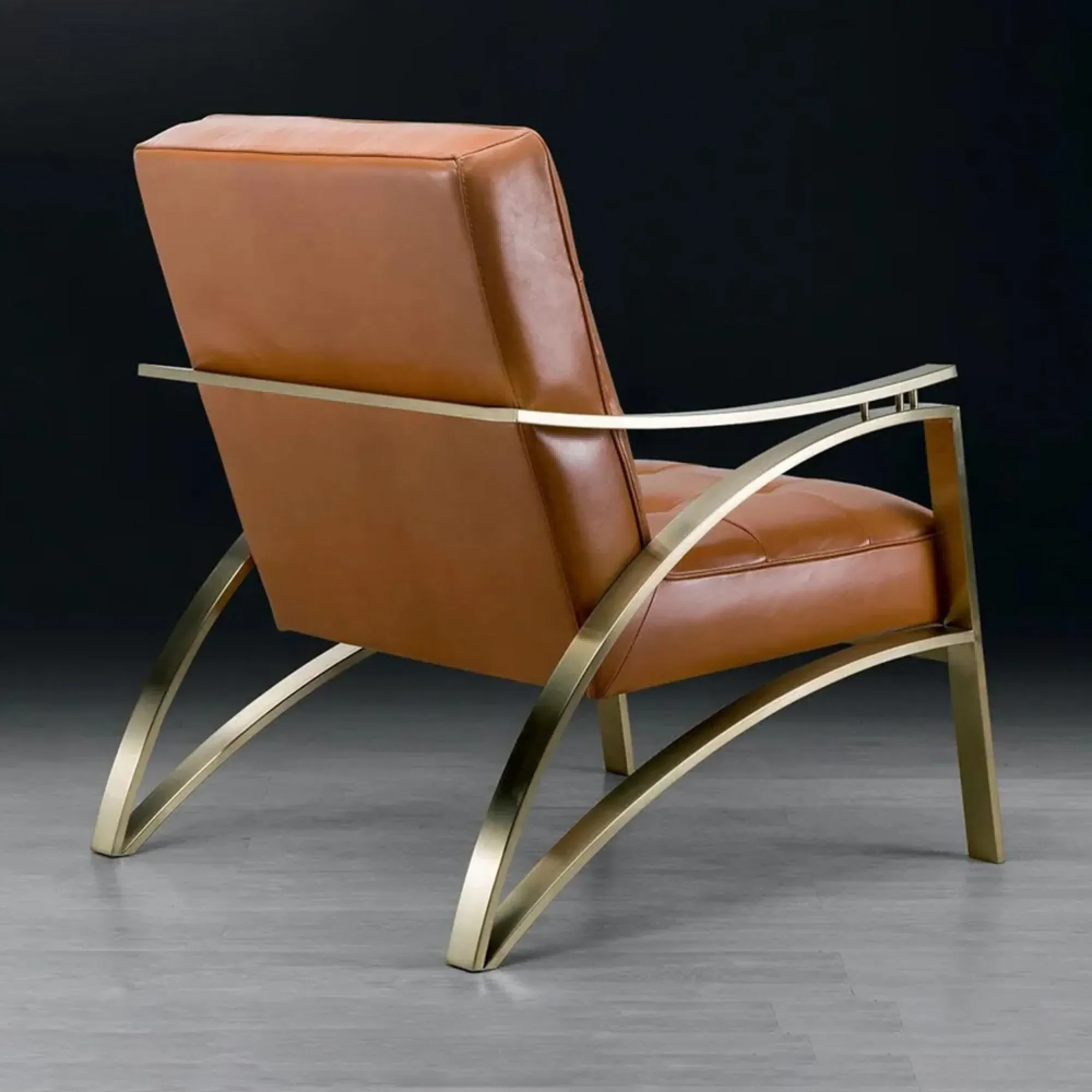 Camilla Leather Occasional Chair