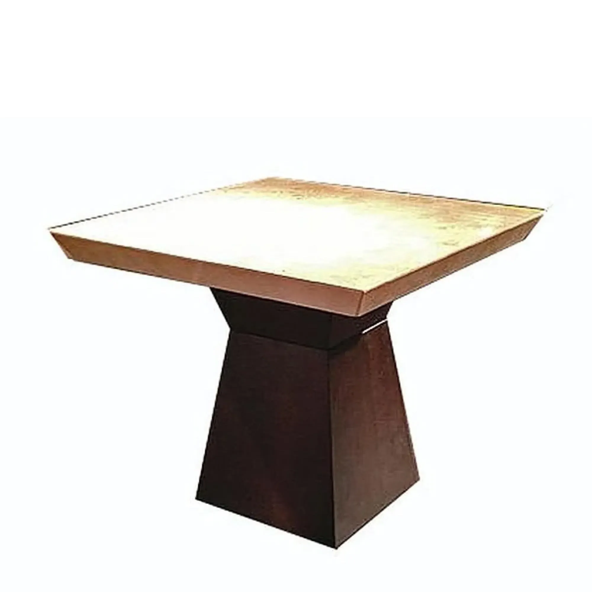 Clepsy Marble Occasional Table - Wenge Wood