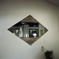 Diamond Wall Mirror - Marble