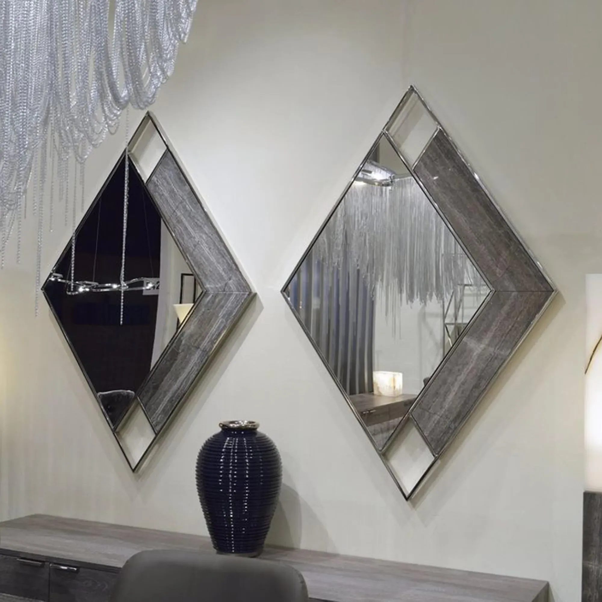 Ego Wall Mirror - Marble