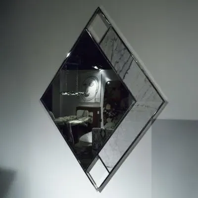 Ego Wall Mirror - Marble