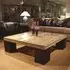 Espresso Large Occasional Tables - Marble, Wenge Wood