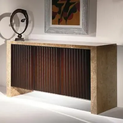 Espresso Medium Sideboard - Marble, Wood image