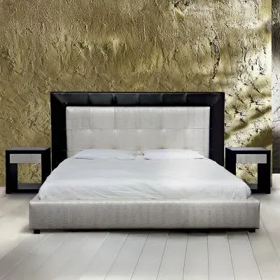 Excelsior Leather Bed
