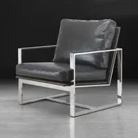 Febo Leather Occasional Chair