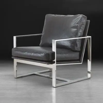 Febo Leather Occasional Chair