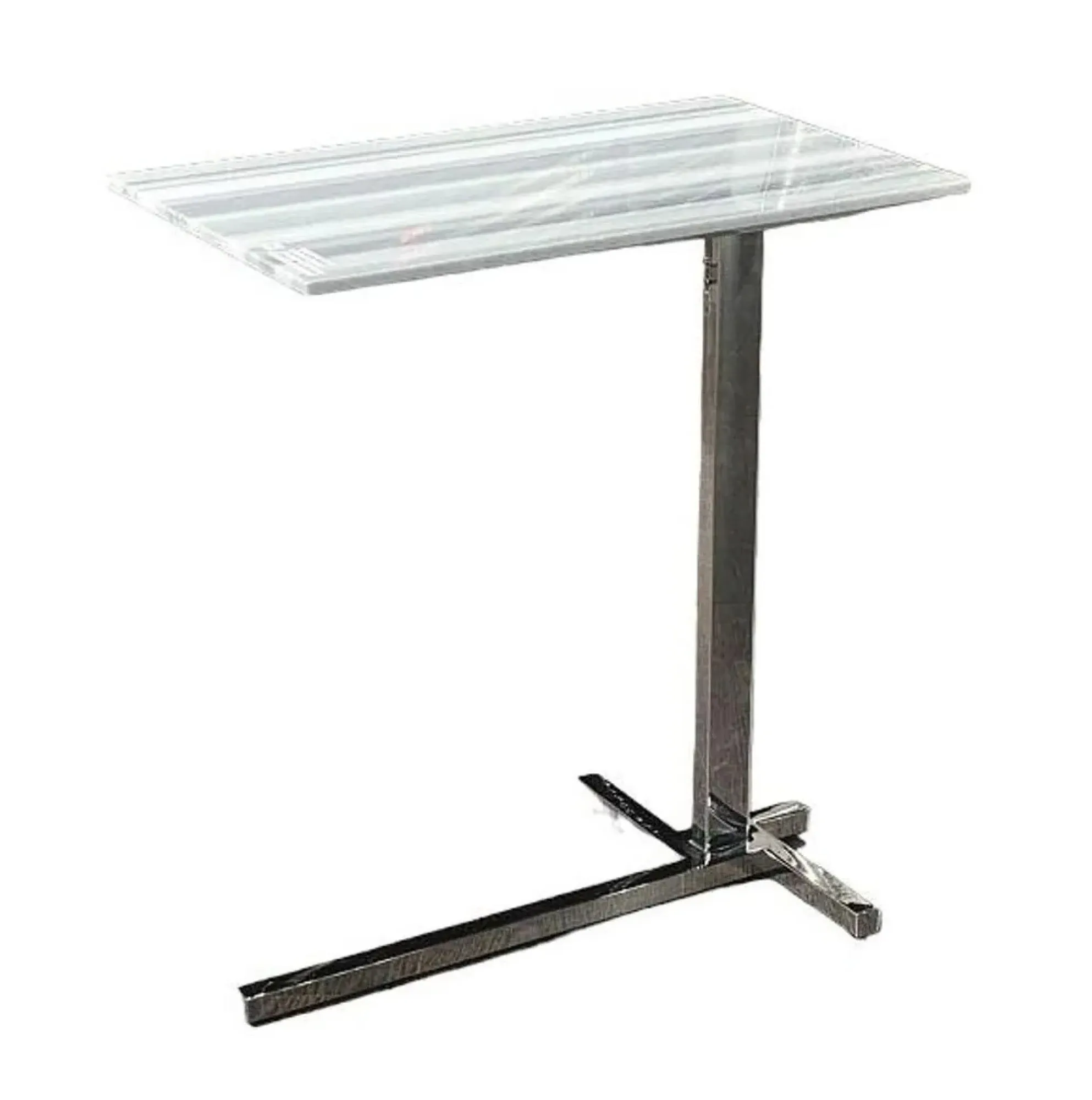 Flamingo Marble Accent Table with Steel Base