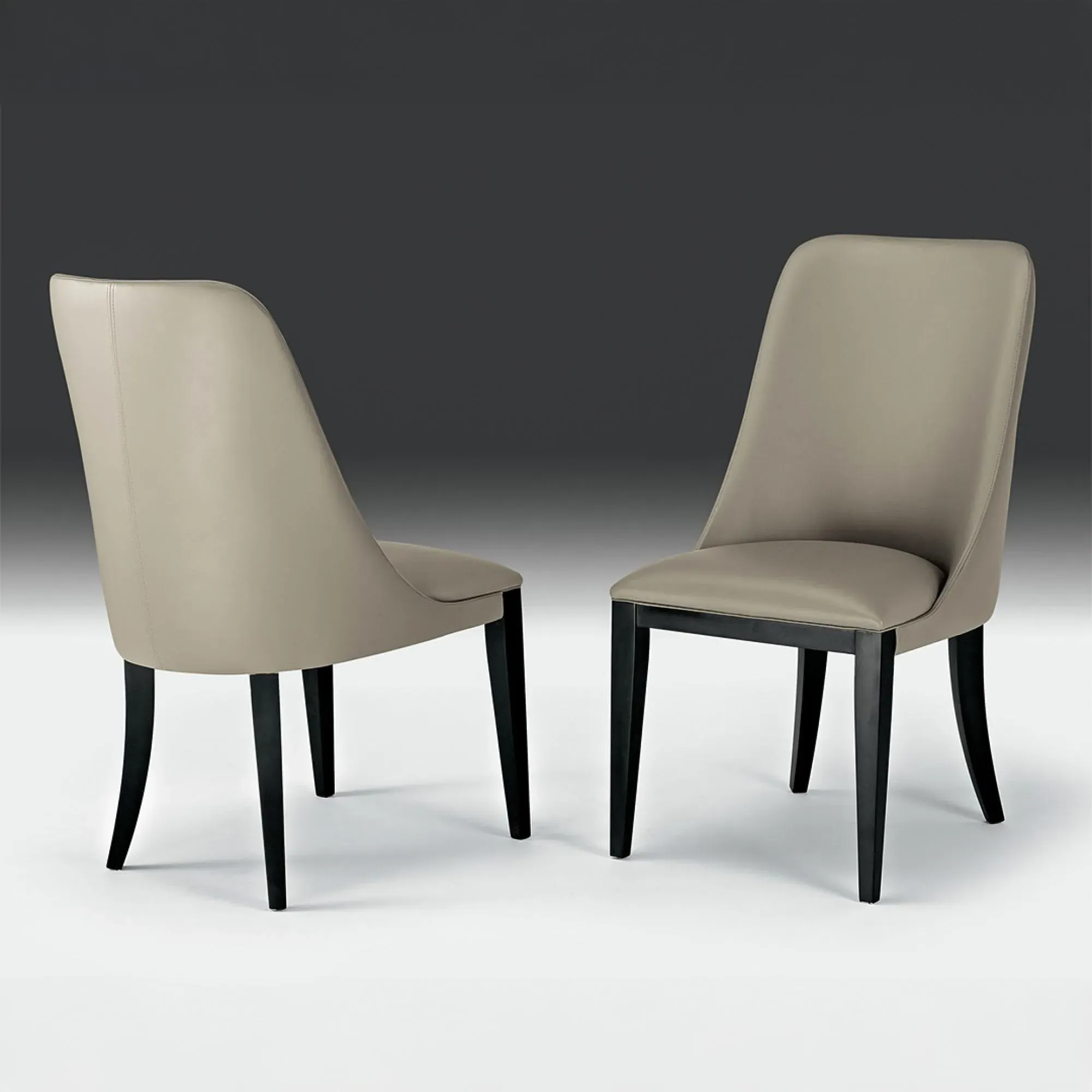 Flavia Leather Dining Chair