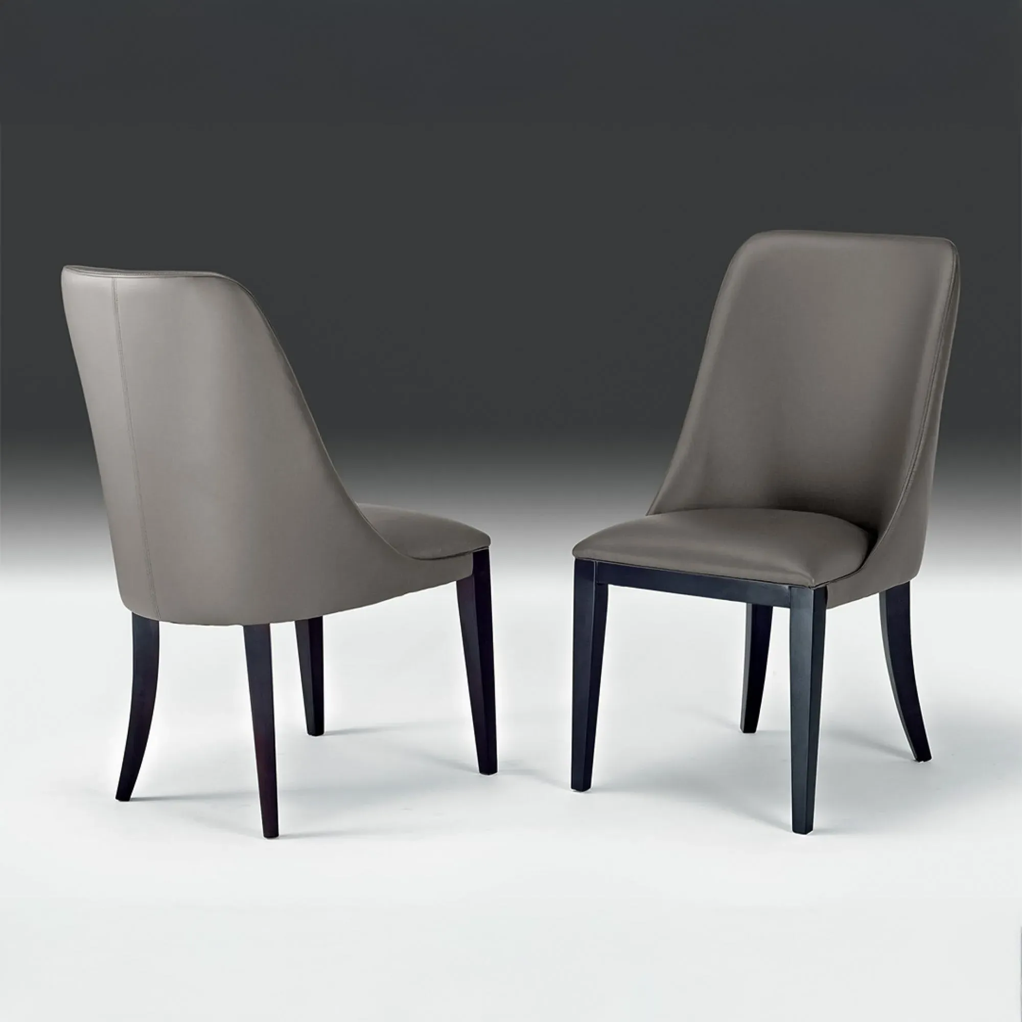 Flavia Leather Dining Chair