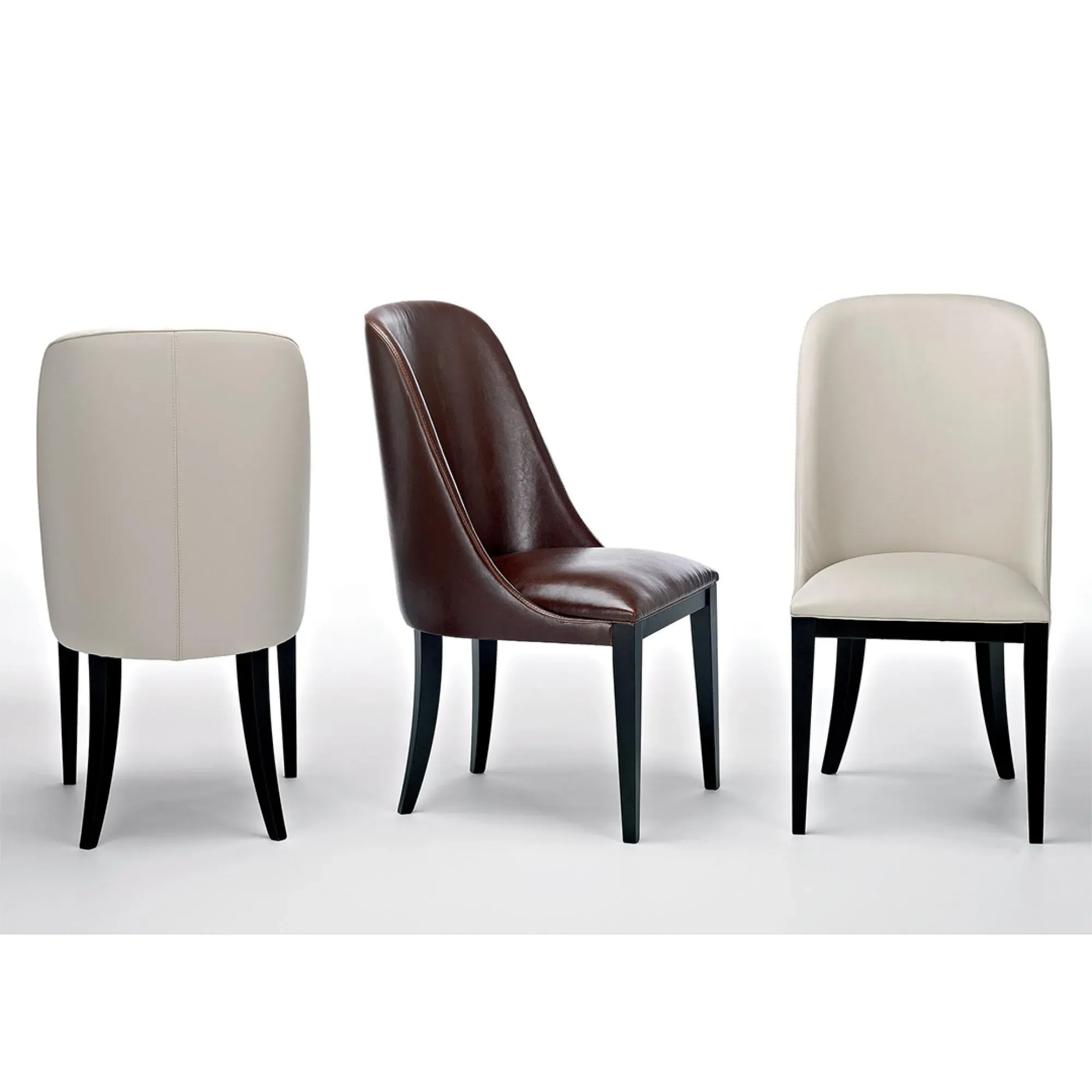 Flavia Leather Dining Chair