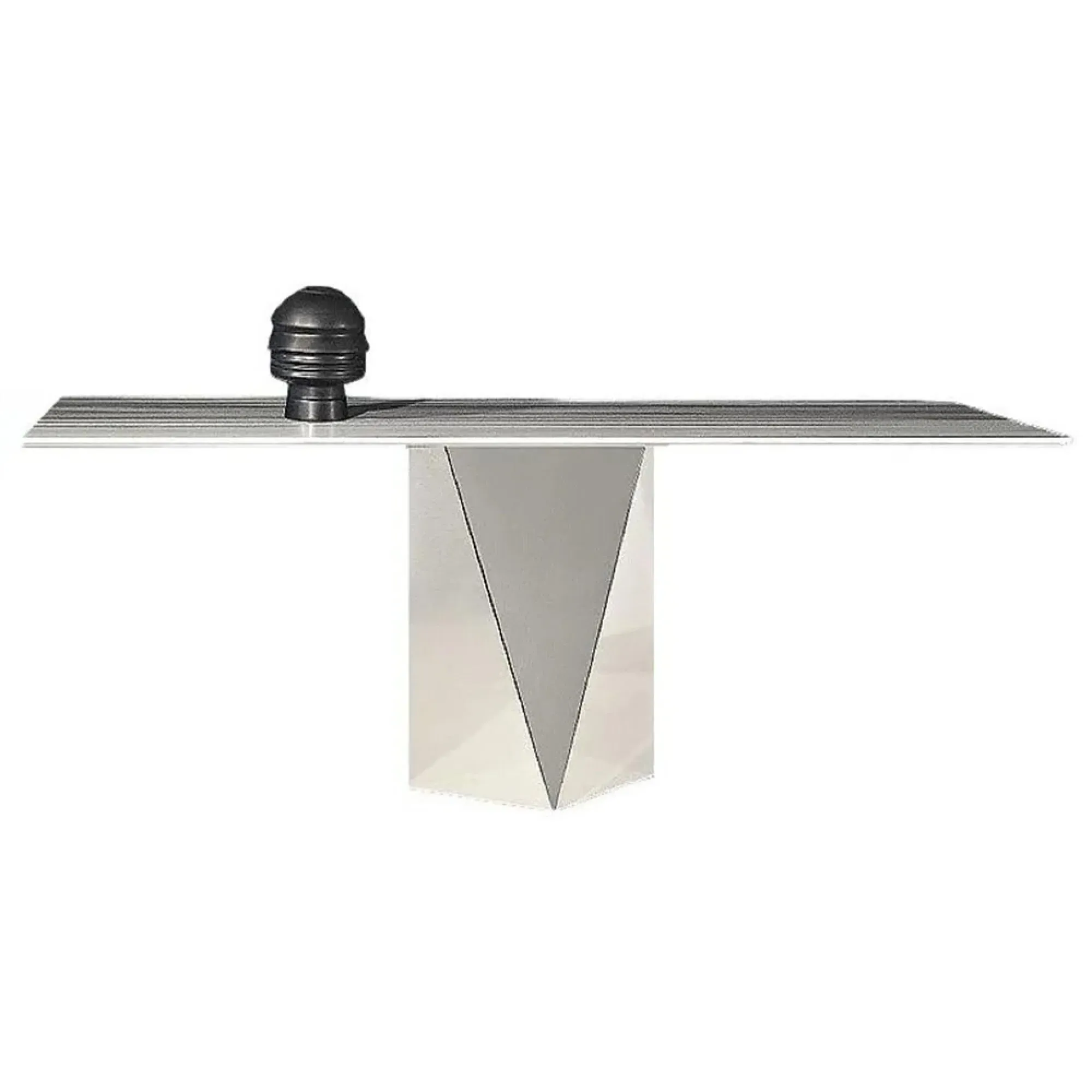 Freedom Thin Console Table - Marble, Stainless Steel