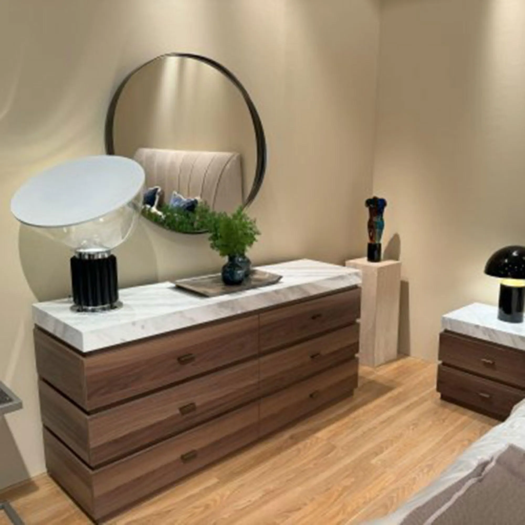 Goya 6 Drawer Dresser - Marble Top