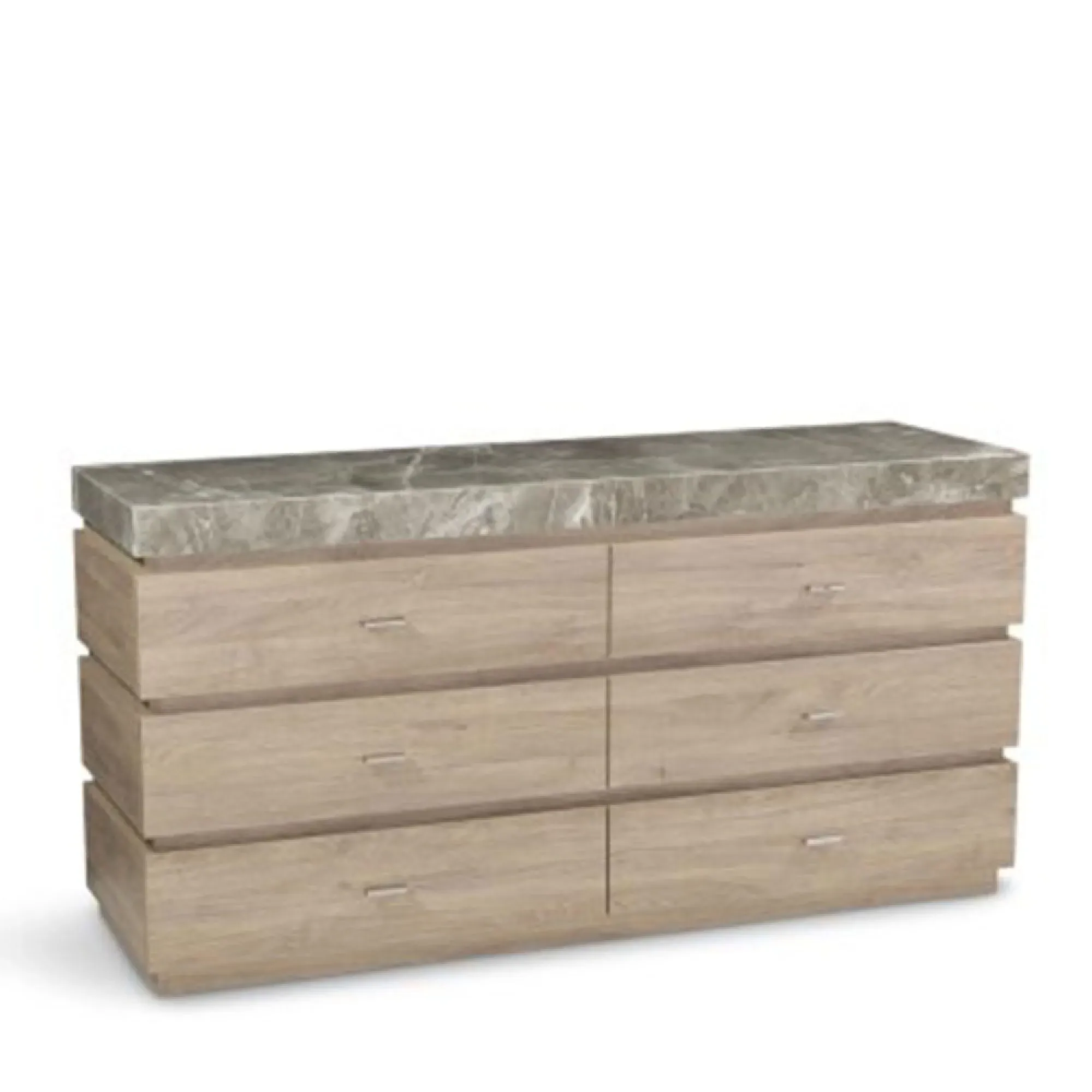 Goya 6 Drawer Dresser - Marble Top