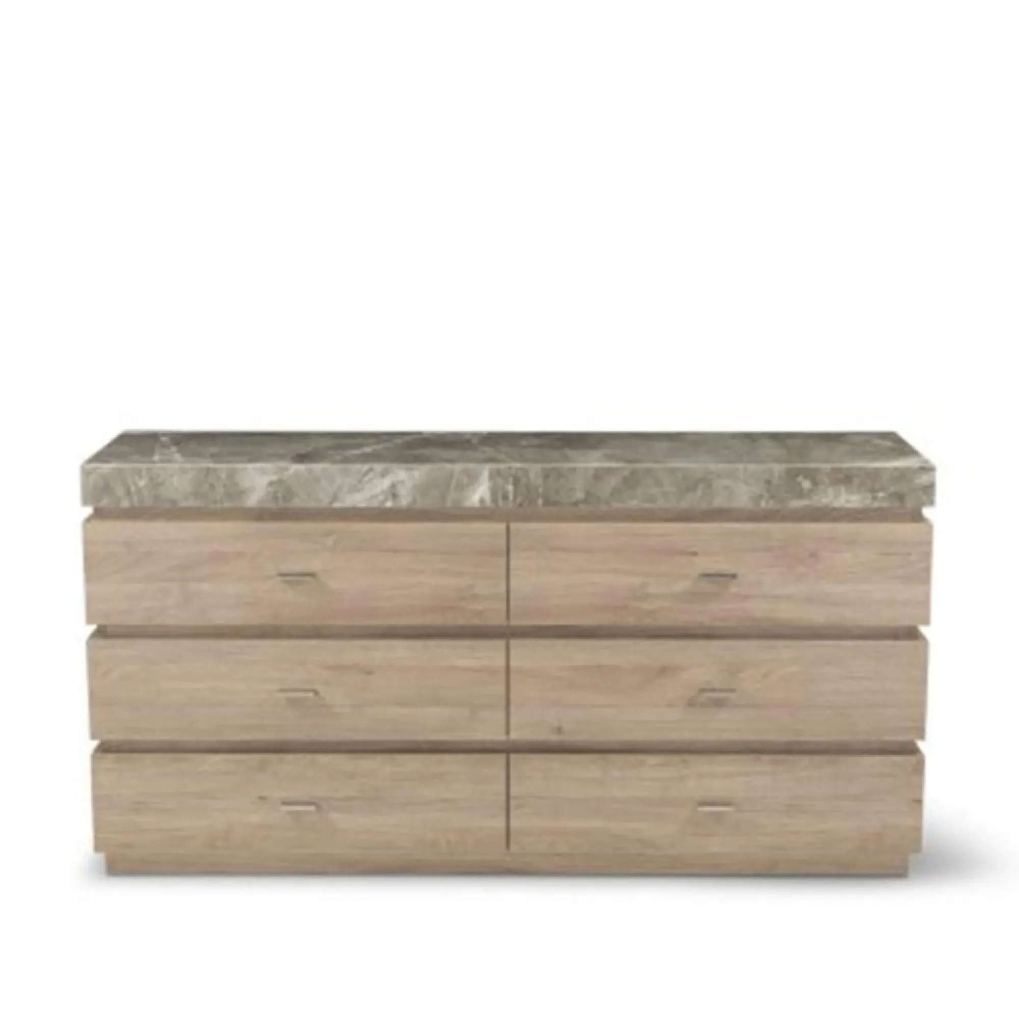 Goya 6 Drawer Dresser - Marble Top