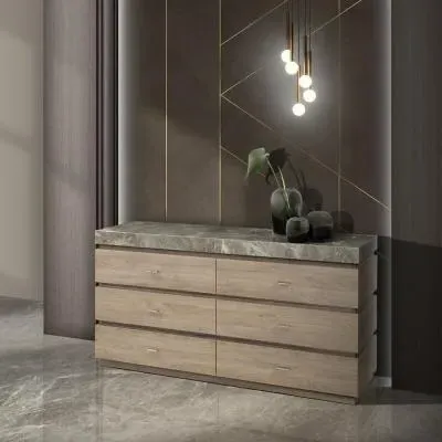 Goya 6 Drawer Dresser - Marble Top image