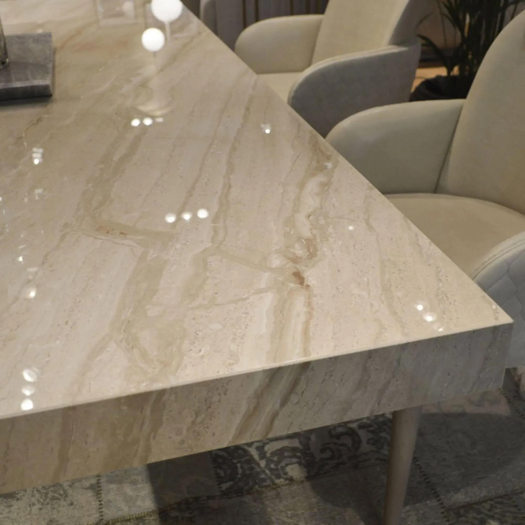 Goya Dining Table - Marble