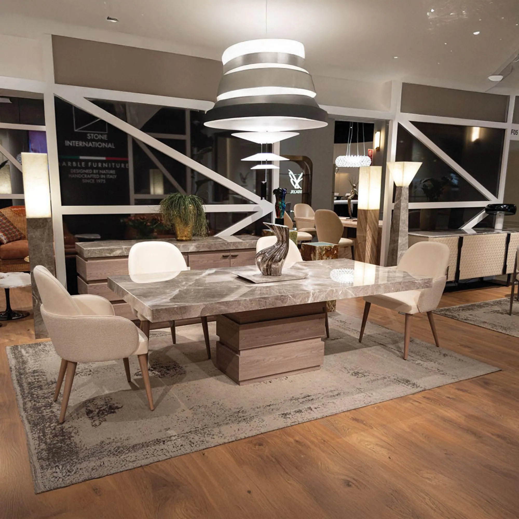 Goya Dining Table - Marble