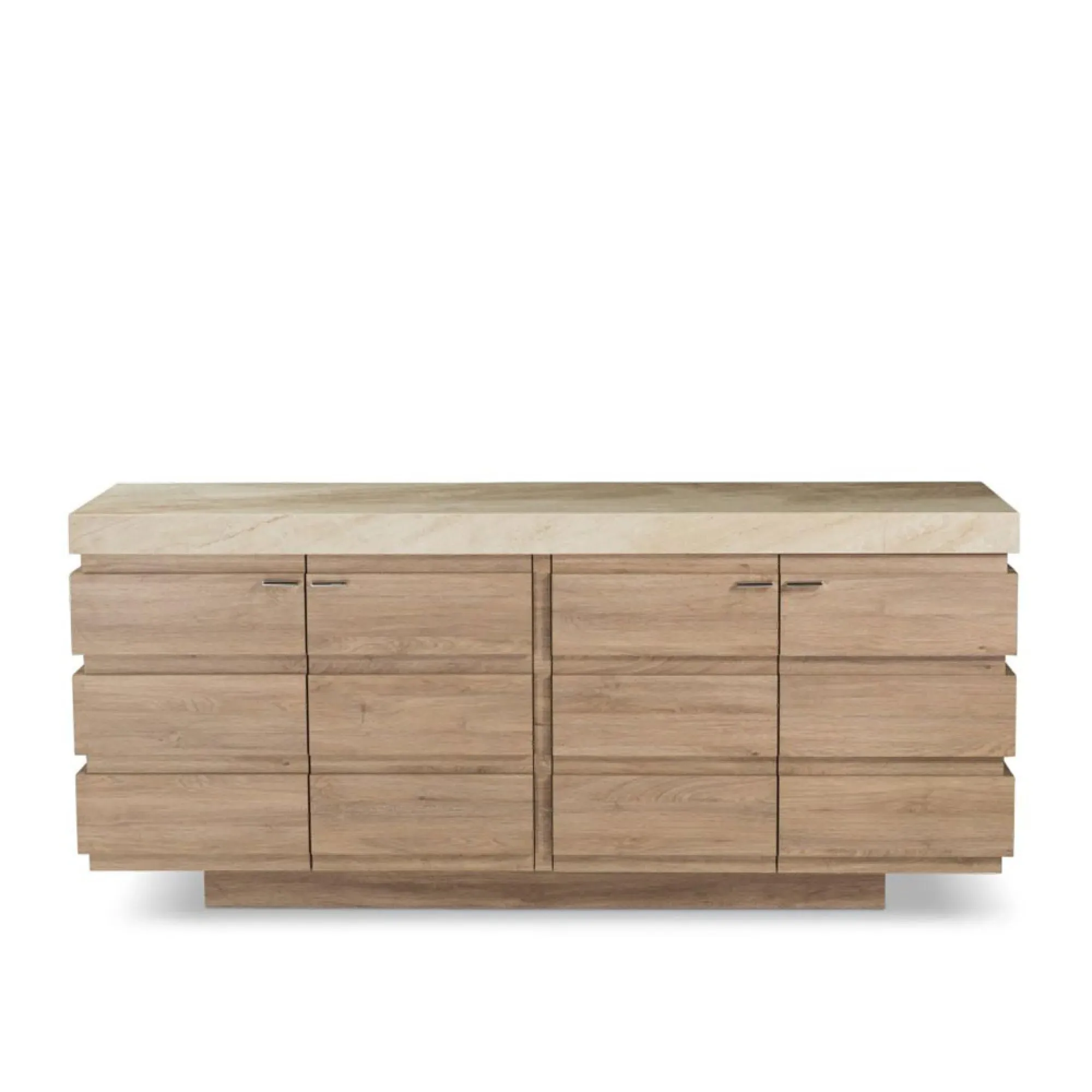 Goya Extra Large 4 Door Sideboard - Marble Top