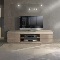 Goya Extra Large TV Unit with 4 Drawers - Marble Top