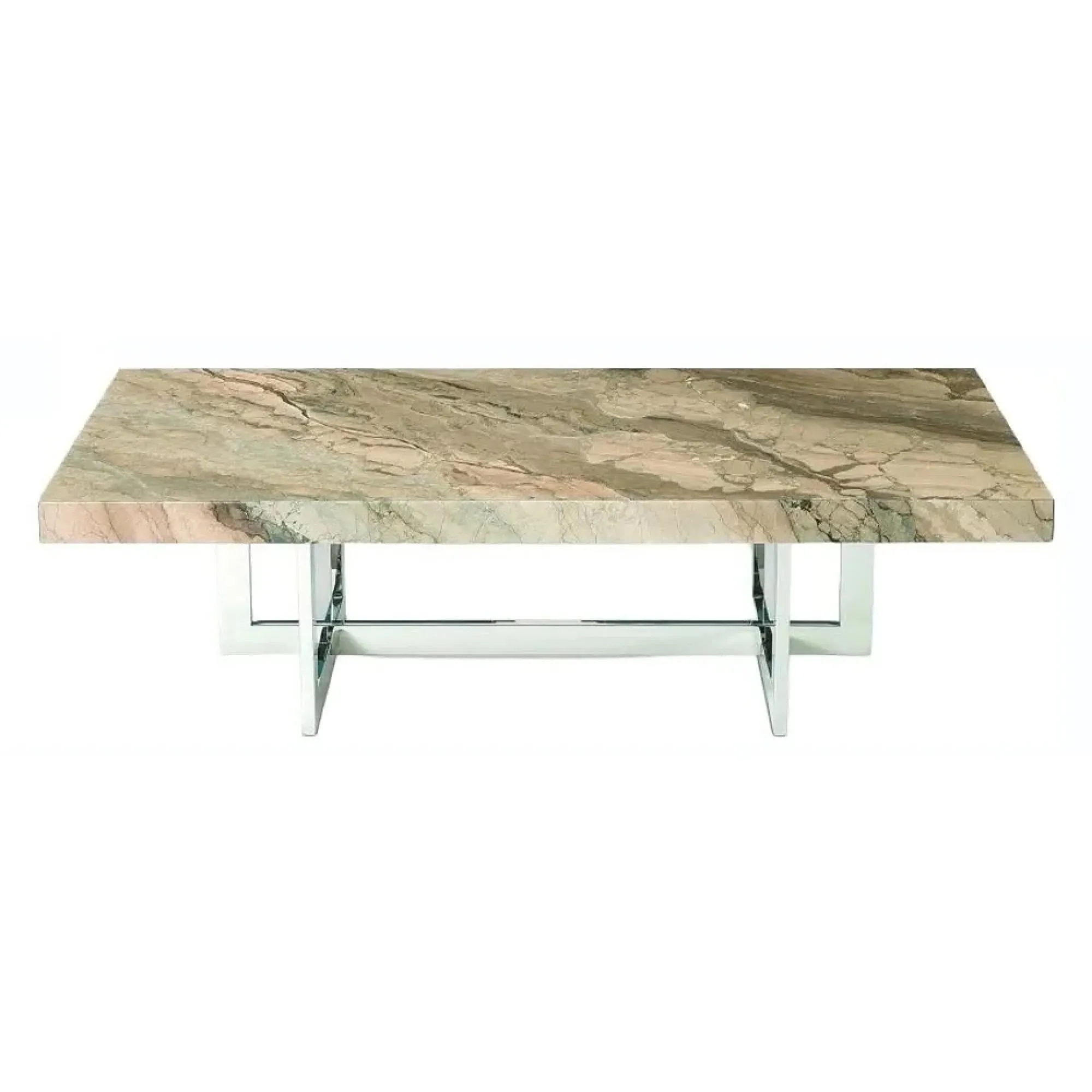 Horizon Occasional Table - Brown, Marble