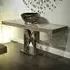 Impero Occasional Table - Marble, Stainless Steel