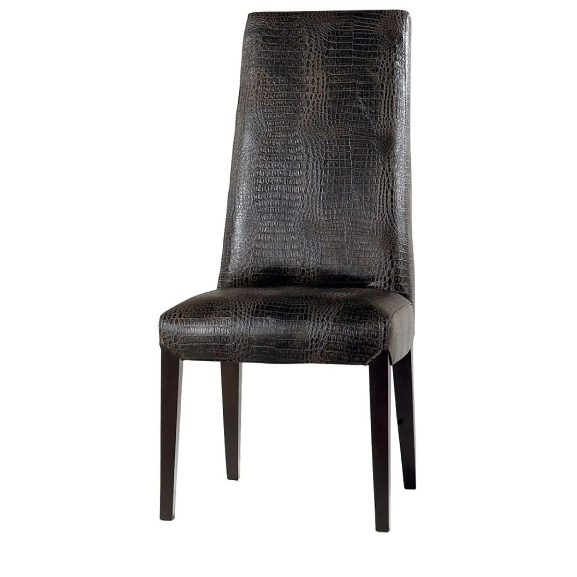 Juliette Nabuk Leather Dining Chair