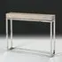 Kubo Console Table - Marble, Stainless Steel