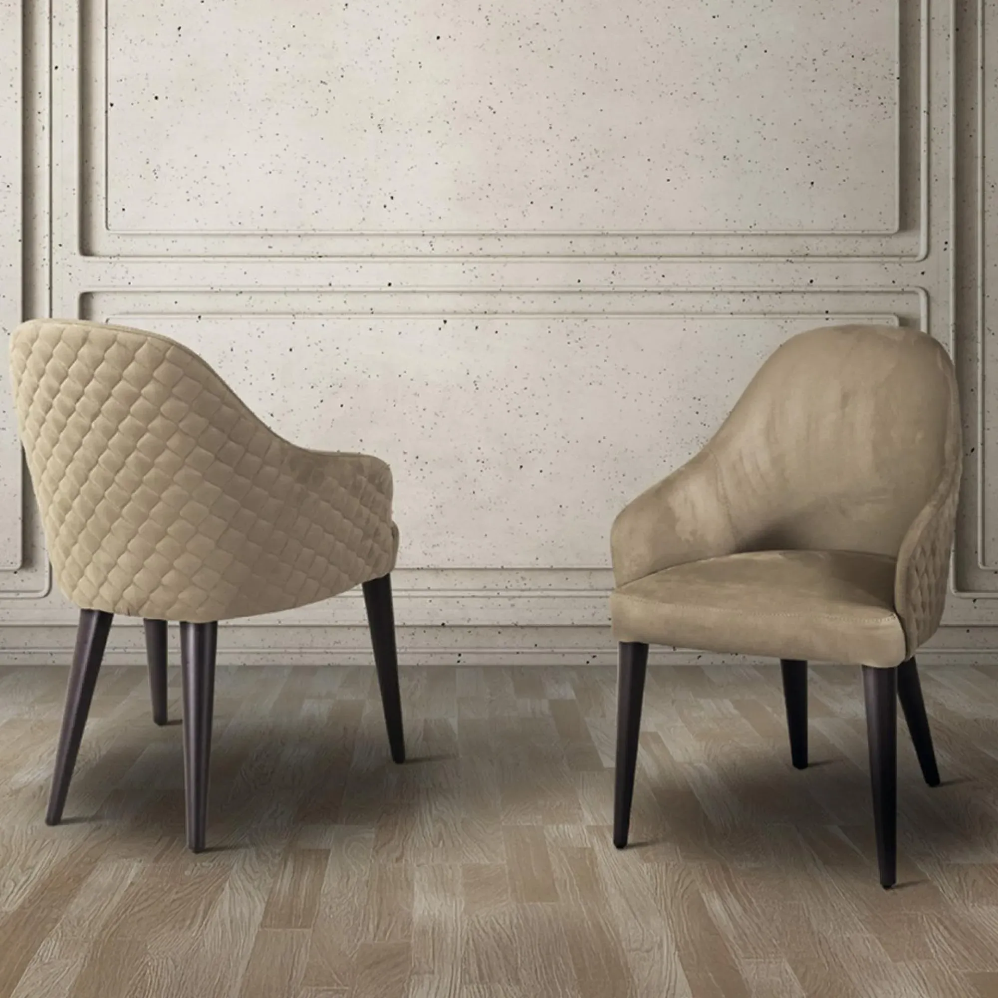 Linda Leather Dining Armchair