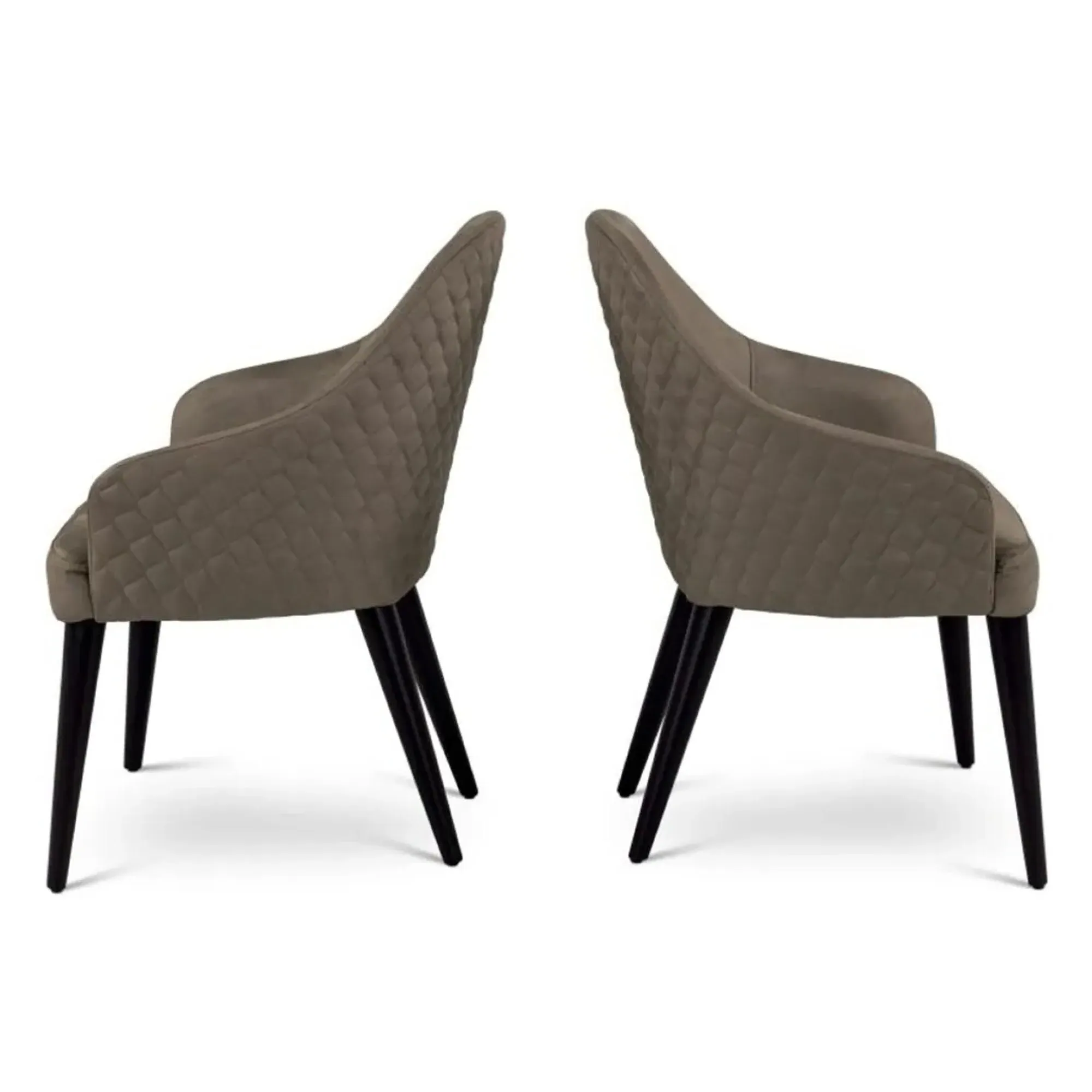 Linda Leather Dining Armchair