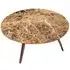 Livia Round Coffee Table - Marble