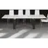 Milano 6-Seater Extendable Dining Table - Marble, Wood