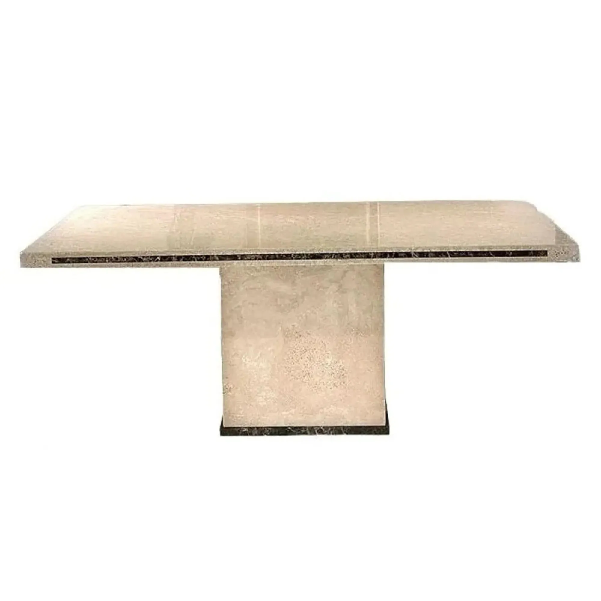 Paris Marble Pedestal Dining Table