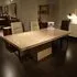 Paris Marble Pedestal Dining Table