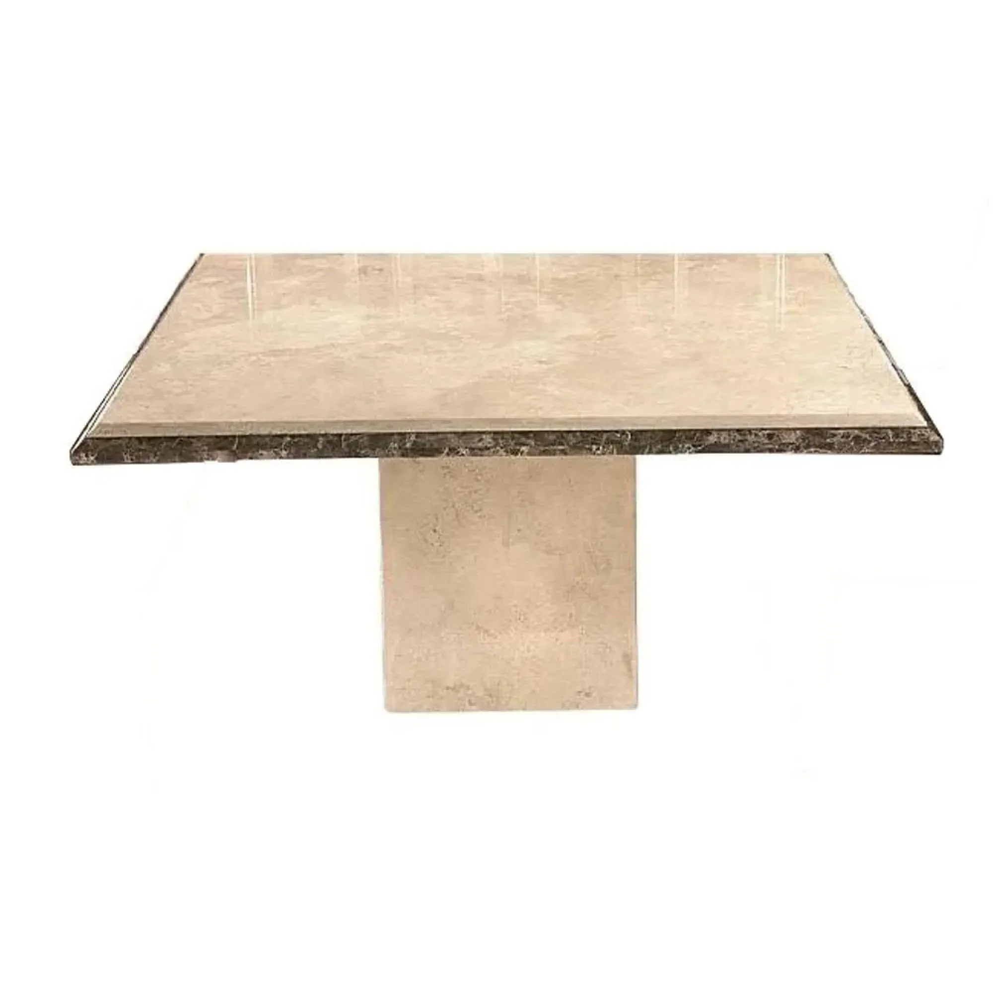 Parthenon Marble Pedestal Dining Table