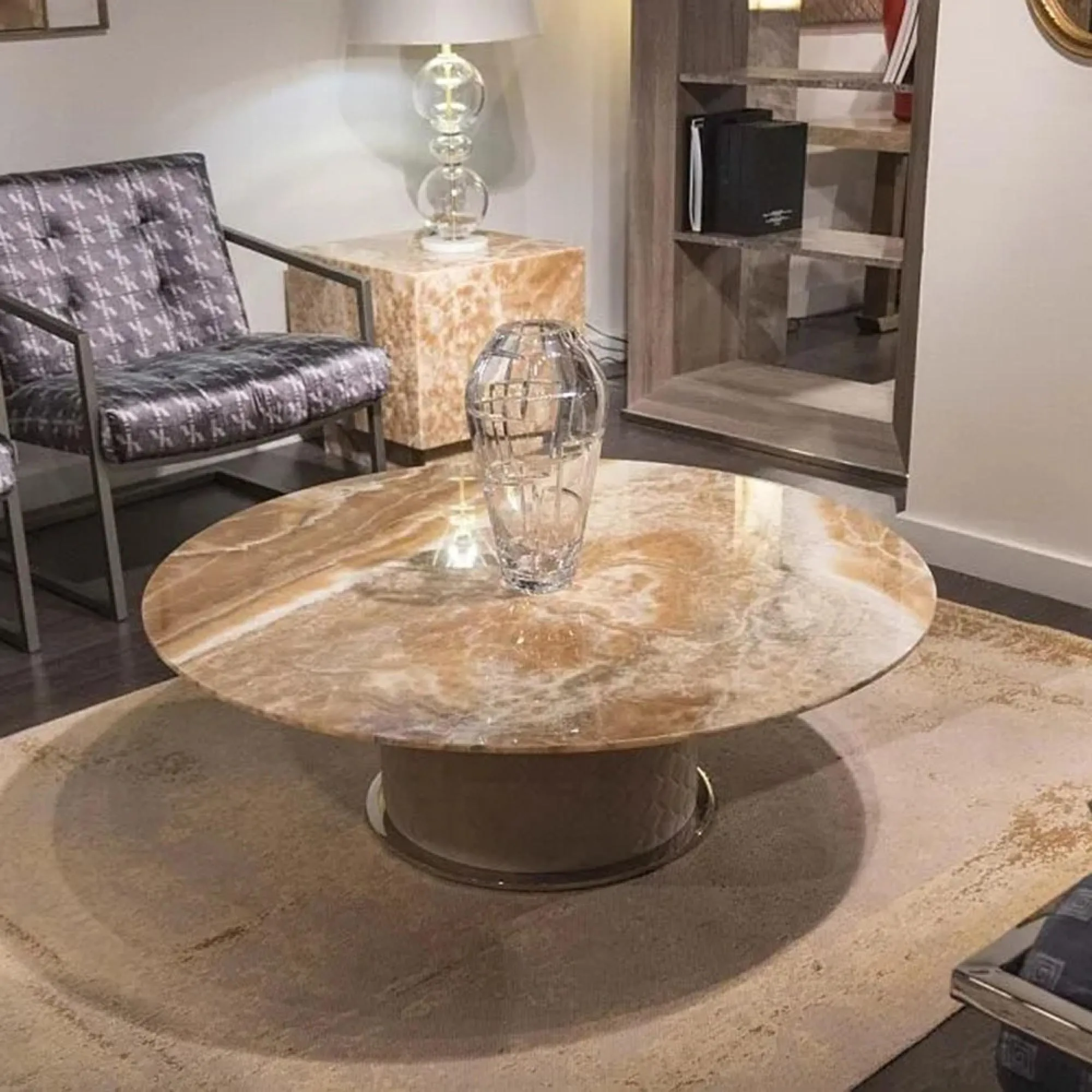 Prestige Round Coffee Table - Marble