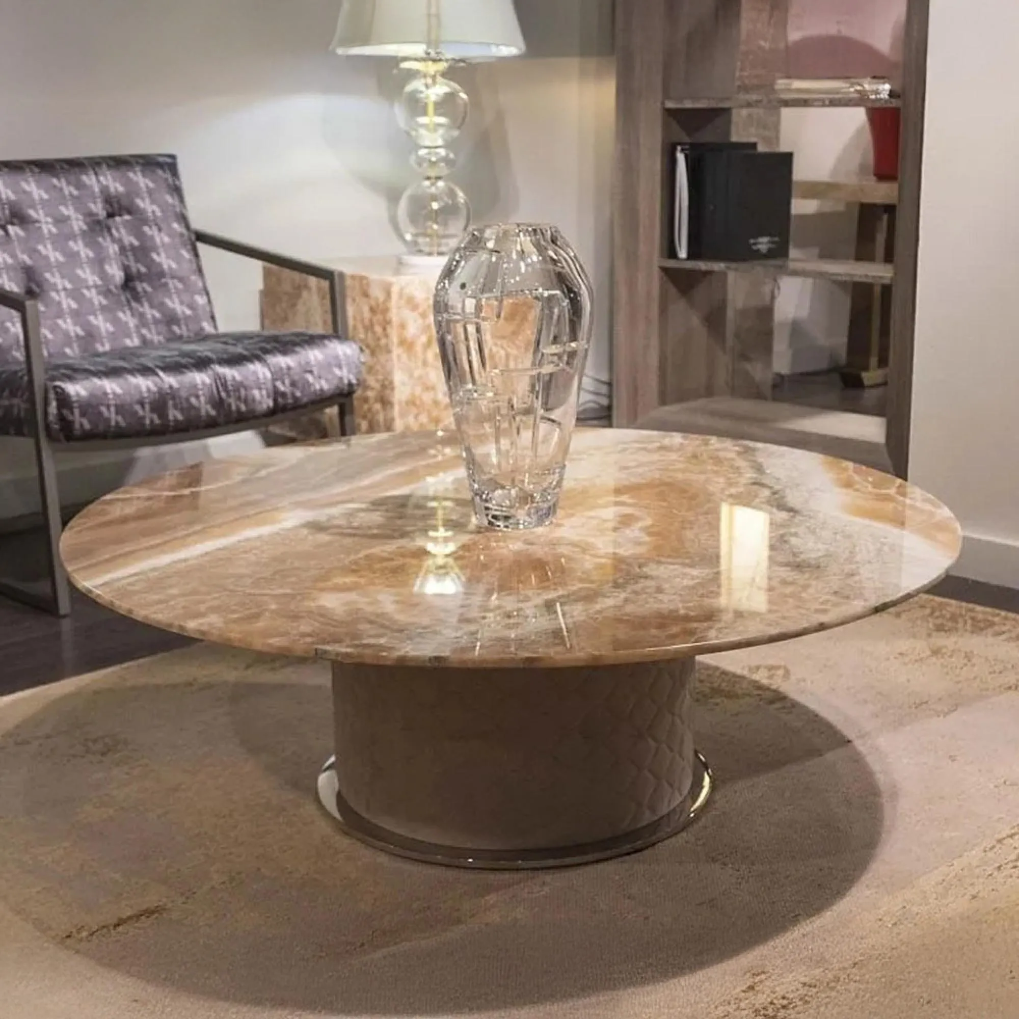 Prestige Round Coffee Table - Marble