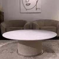 Prestige Round Coffee Table - Marble