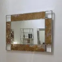 Rectangular Wall Mirror - Marble