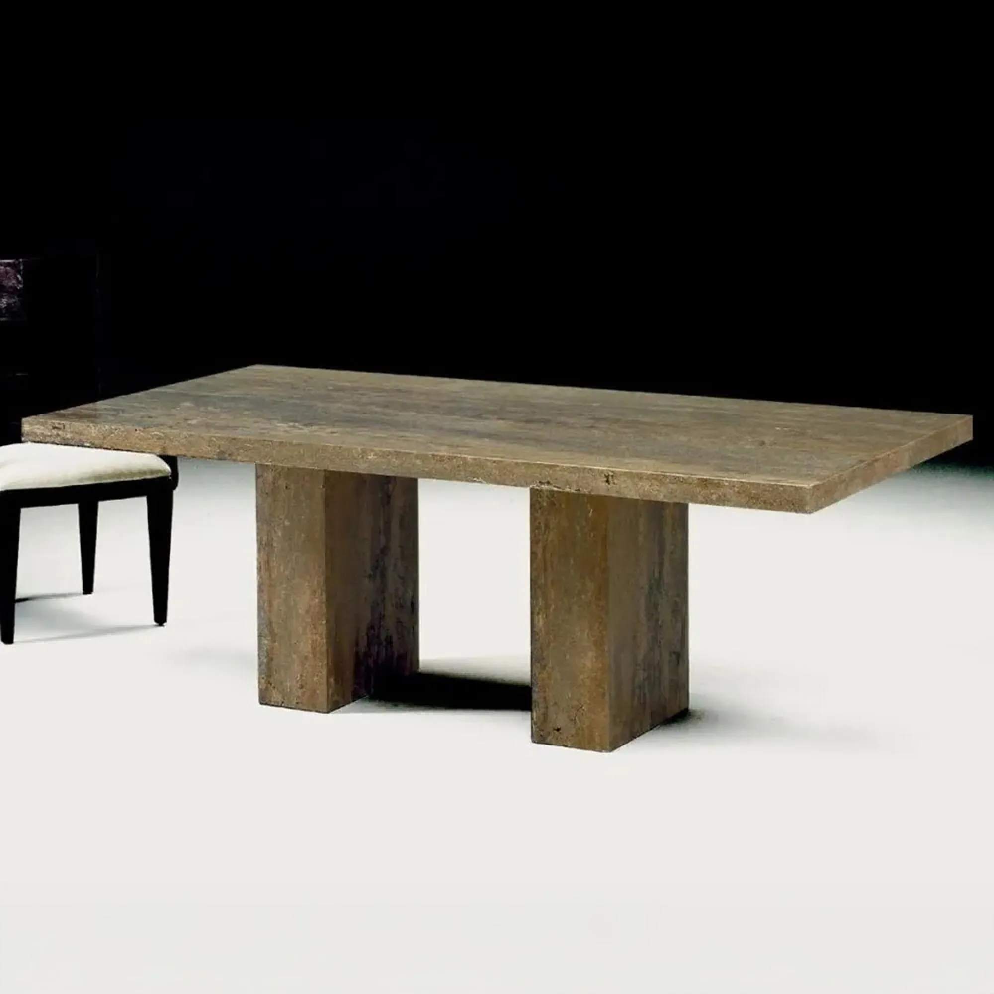 Roma Rectangular Dining Table - Marble