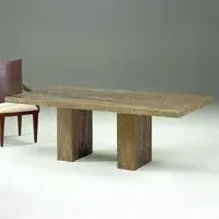 Roma Rectangular Dining Table - Marble