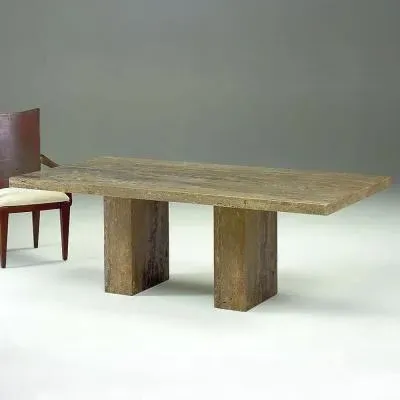 Roma Rectangular Dining Table - Marble image