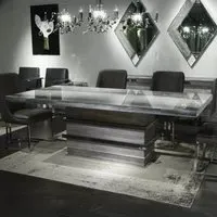 Saturn Dining Table - Marble