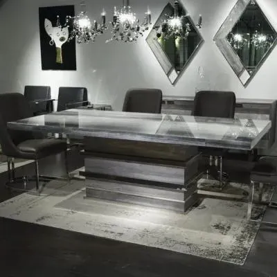 Saturn Dining Table - Marble