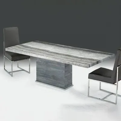 Saturn Extra Light Dining Table - Marble image
