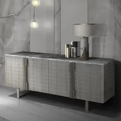 Stone International Diamond Large Sideboard - Marble image