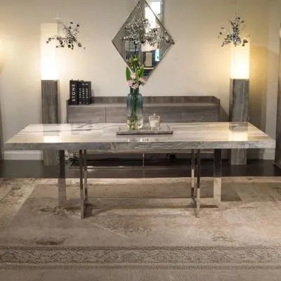 Stone International Horizon Dining Table - Marble image
