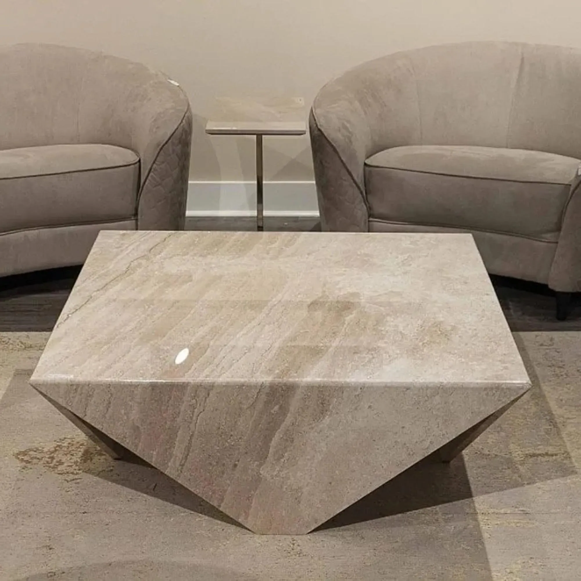 Stone International Origami Occasional Table - Marble